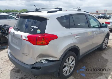 2014 Toyota Rav4 Limited из США, поврежденный, VIN 2T3DFREVXEW168028